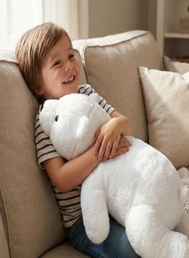 WEIGEDU Large Plush Polar Bear Stuffed Animal - 20" Soft White Cuddly Toy for Kids, Toddlers & Polar Bear Lovers - Adorable Sleeping Pillow Buddy for Bedtime, Travel & Gifting - Image 2