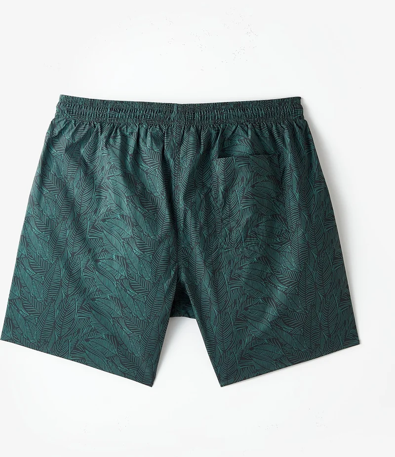 JUNE Men's Regular Fit Patterned Denim Shorts