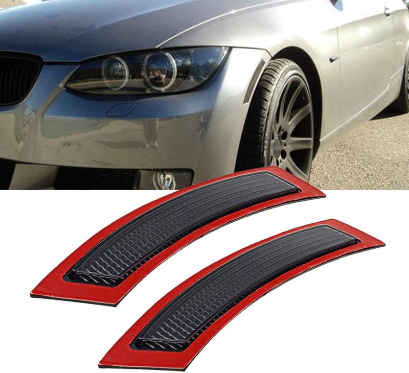 GSRECY 2pcs for BMW E92 E93 3 Series 2DR 2007-2013 Front Side Marke Fender Bumper Reflector (Smoke Lens) - Image 1