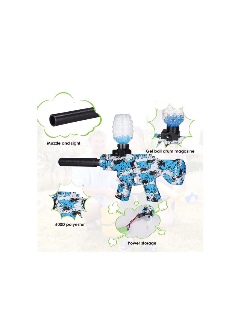 Generic - Kids Gel Ball Blaster, Electric Gel Blaster Gun with Goggles, Gel Water Balls, Automatic Splatter Ball Toy - Image 1