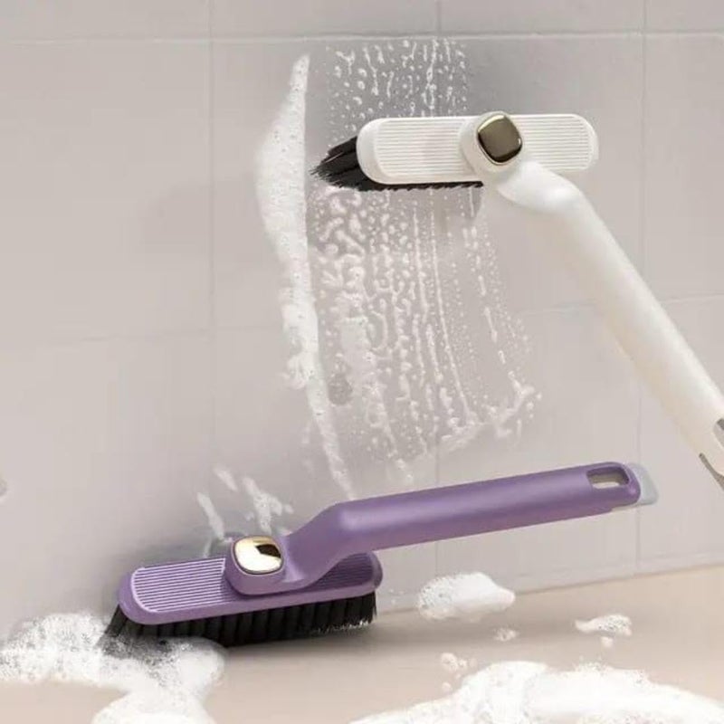 BBRAIMEN Mini Gap Cleaning Brush, Bathroom Gap Cleaning Brush, Clean The Dead Corners of Bathroom Kitchen Tiles, Multifunctional Window Slots 360 Degree Rotating No Hard Bristle Crevice Gap - Image 3