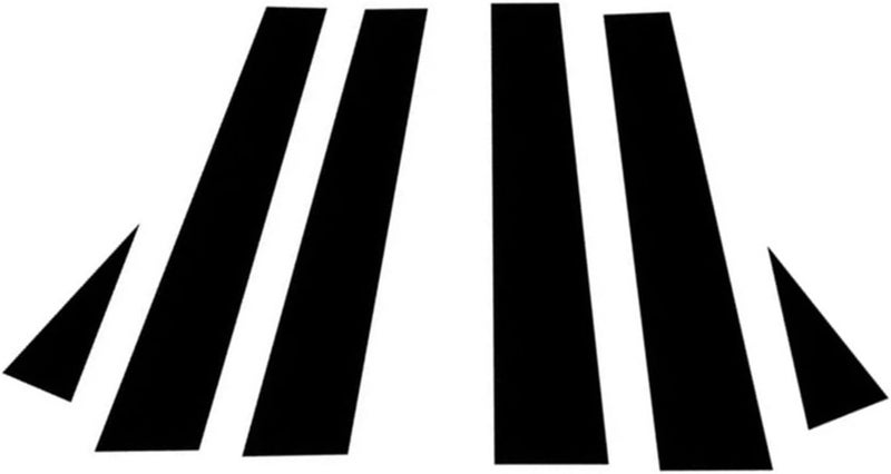 DEMULAX Car Pillar Posts Decoration Stickers - Image 1