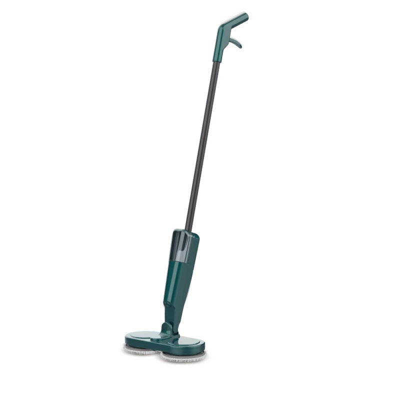Cordless Electric Mop: Green, 150ml Water Tank, Ultra Quiet - Dual-Motor Design, Long-Lasting Battery for Home Floor Cleaning - Image 1