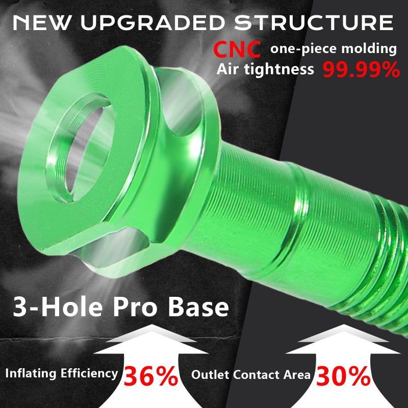 BUCKLOS Tubeless Presta Valve Stem 40/44/55/60/65/80/100 mm, Valve Stem Kit with Valve Core Removal Tool for Road Bike/Mountain Bike/MTB, Fit Most Bicycle Rims, Super Light Durable Aluminum Stem - Image 2