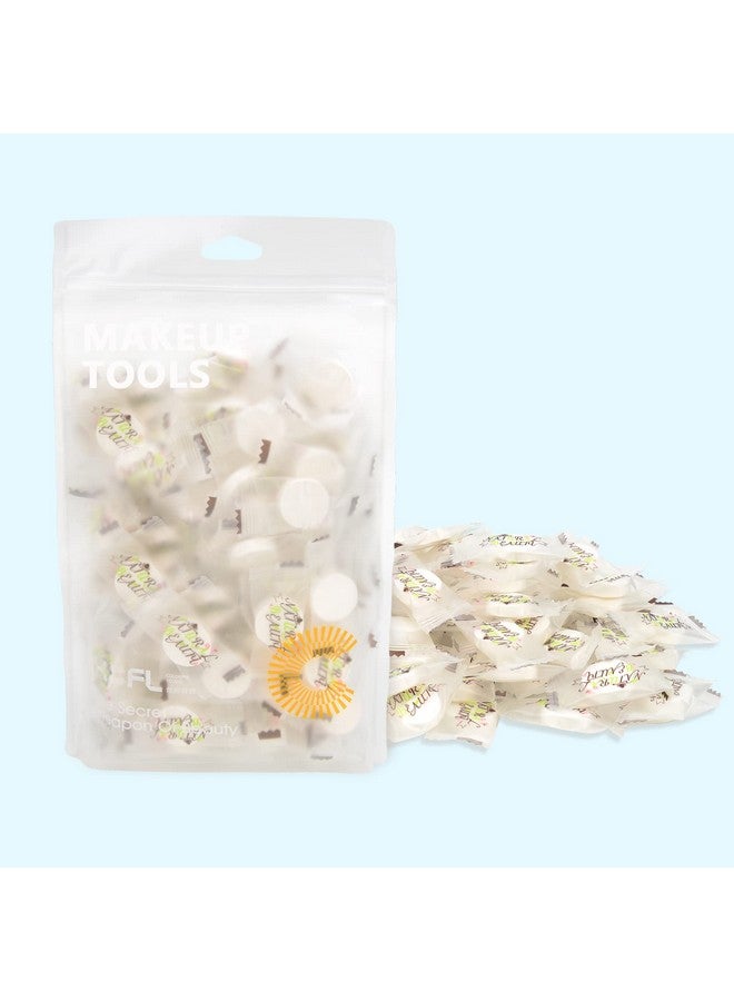 SADYFON 100Pcs Diy Facial Mask Sheet Masks For Face Paper For Face Skin Care Natural Cotton Compressed Facial Masks Sheet Cosmetic Makeup Tool With Free Mask Bowl Independent Candy Packaging - Image 1