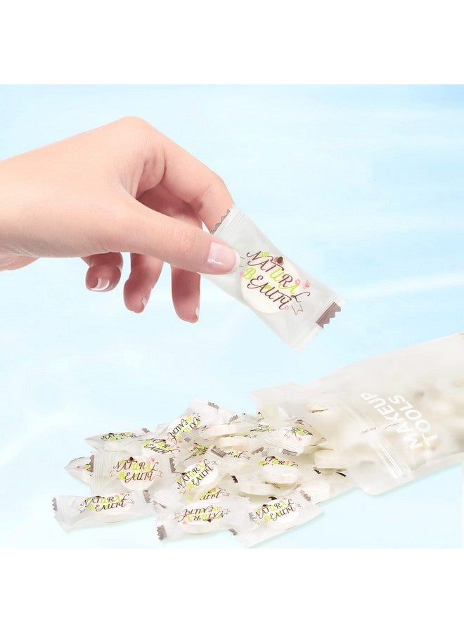 SADYFON 100Pcs Diy Facial Mask Sheet Masks For Face Paper For Face Skin Care Natural Cotton Compressed Facial Masks Sheet Cosmetic Makeup Tool With Free Mask Bowl Independent Candy Packaging - Image 5