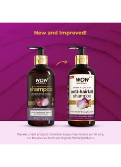 WOW Skin Science Onion + Collagen Anti-Hairfall Shampoo  - Image 2