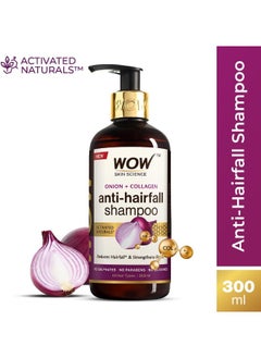 WOW Skin Science Onion + Collagen Anti-Hairfall Shampoo  - Image 3