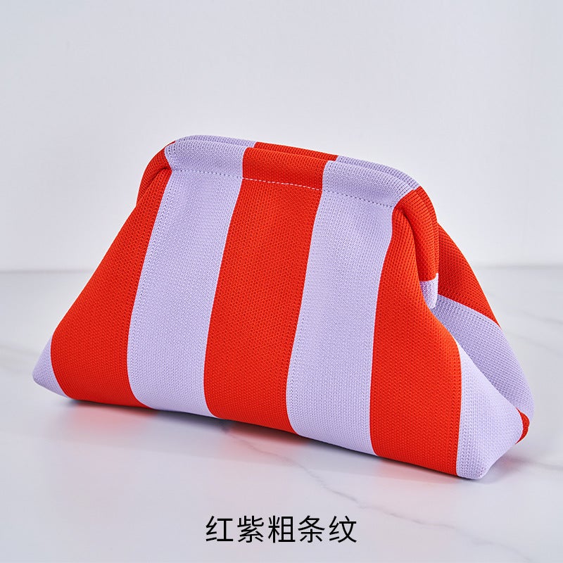 Women's Striped Cosmetic Bag - Image 5