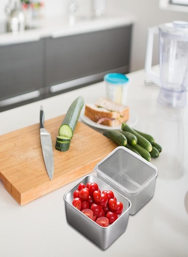 Cazuela Stainless Steel Food Storage Containers | Airtight & Leakproof Metal Container for Safe Food Storage,Safe, Airtight & Leakproof Lunch Box (4) - Image 5
