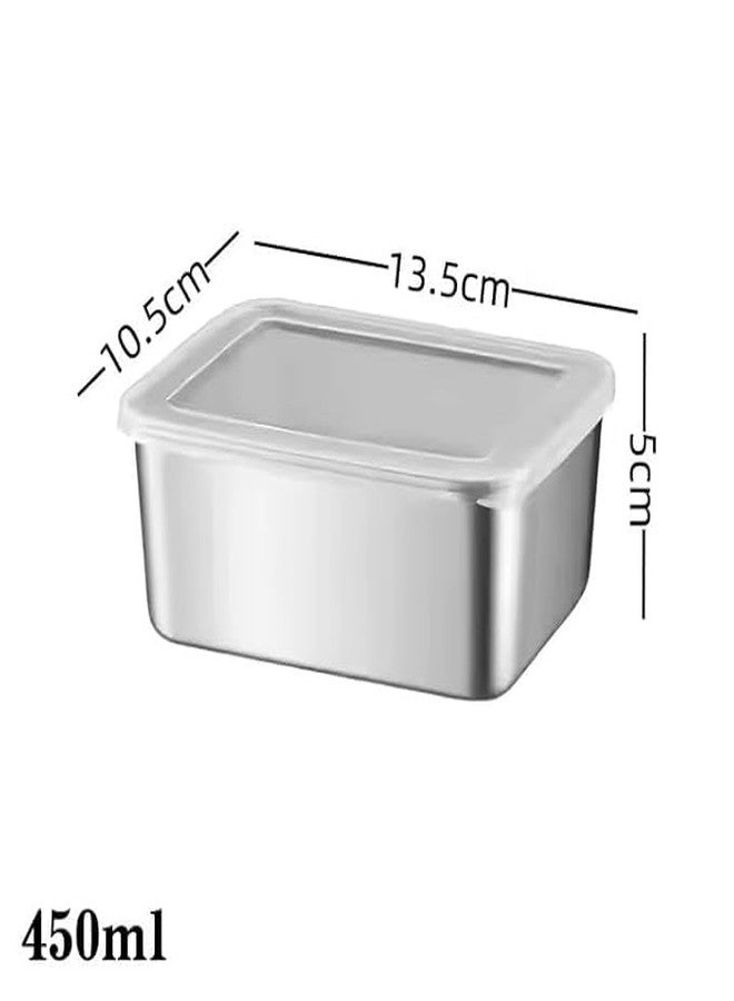 Cazuela Stainless Steel Food Storage Containers | Airtight & Leakproof Metal Container for Safe Food Storage,Safe, Airtight & Leakproof Lunch Box (4) - Image 3