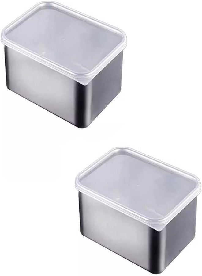 Cazuela Stainless Steel Food Storage Containers | Airtight & Leakproof Metal Container for Safe Food Storage,Safe, Airtight & Leakproof Lunch Box (4) - Image 4
