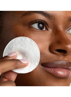 Cliganic Organic Cotton Rounds (100 CountX3) PACK OF 3, Makeup Remover Pads, Hypoallergenic, Lint-Free | 100% Pure Cotton  - Image 2