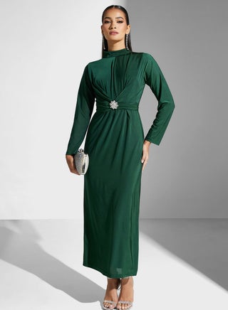 Emerald Evening Dress