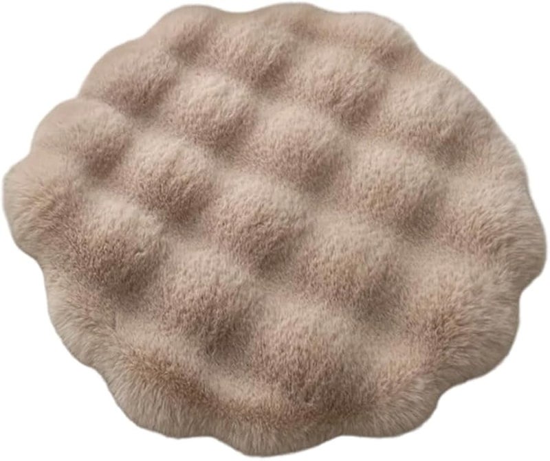 30cm Dog Bed with Soft Furry Cover Thick Plush Pad Cozy Nest for Pets - Image 2