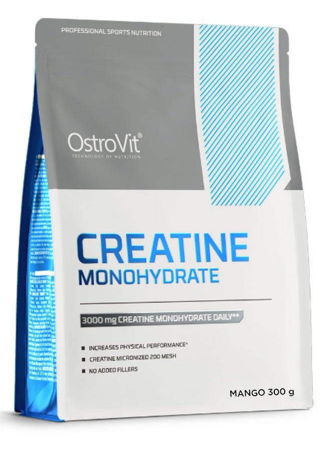 OstroVit Creatine Monohydrate 300g, Mango 