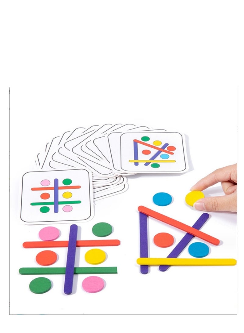 general Children Educational Toy Space Placement Shape Color Game Montessori Developmental Toys for Kids - Image 4