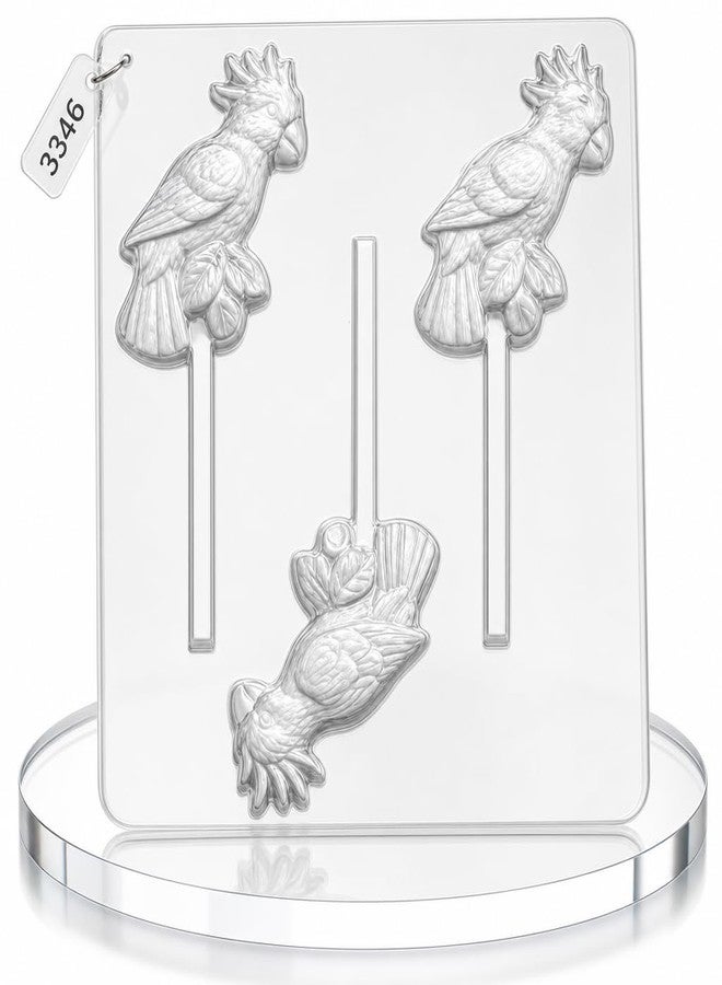 Lollipops Tropical Bird Cockatoo Lollipop Chocolate Candy Mold 3346 - Image 5
