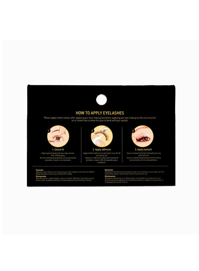 Laflare Silk Lashes 3D Faux Mink Eyelashes, Light, Reusable, Handmade, Natural Looking, Professional Easy To Apply Eyelashes In A Knitted Style2-3 Packs Bundle Special (3, Sd16) - Image 4