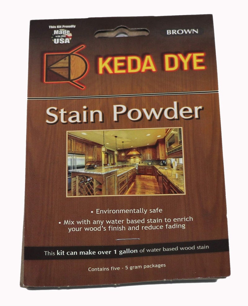 Keda Dye Keda Golden Brown Wood Dye - Keda Powder Dye - Image 1