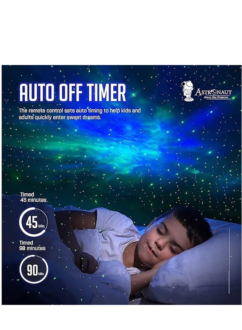 ELTRAZONE Star Projector Galaxy Night Light - Astronaut Starry Nebula Ceiling LED Lamp - Image 3