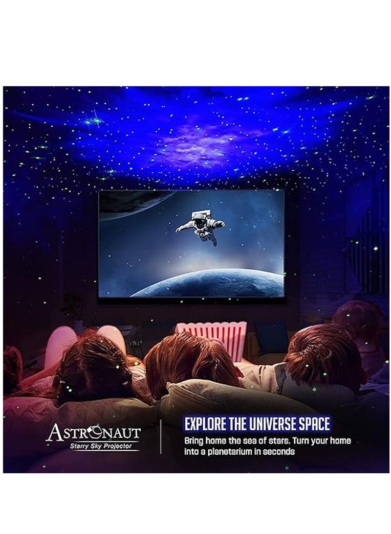 ELTRAZONE Star Projector Galaxy Night Light - Astronaut Starry Nebula Ceiling LED Lamp - Image 4