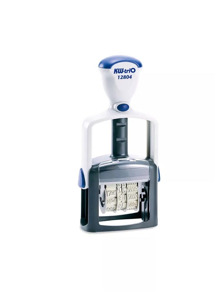 Kw-trio Self Ink Stamp Received With Date Blue/Red  - Image 3