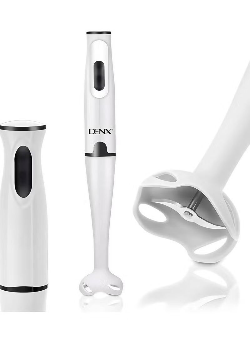 Denx 400W Handheld Stick Blender – Electric Immersion Blender with Stainless Steel Blades, Portable Grip Mixer for Soups, Smoothies, Sauces & Baby Food – Model DX2012 - Image 2