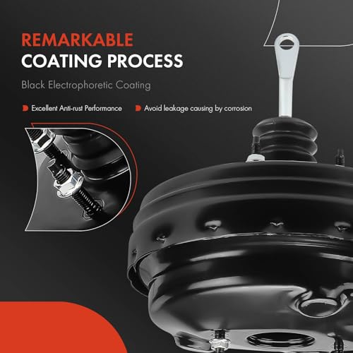 A-Premium Vacuum Power Brake Booster Compatible with Jeep JK Series Wrangler 2012-2017, Wrangler JK 2018, Without Master Cylinder - Image 4