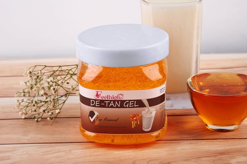 FEELHIGH De Tan Face Gel nriched with Milk And Honey Extract 500ml - Image 3