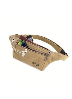 Goolsky 1pc Men'S And Women'S Chest Bag With Large Capacity, Versatile Canvas Multifunctional Waist Bag  - Image 5