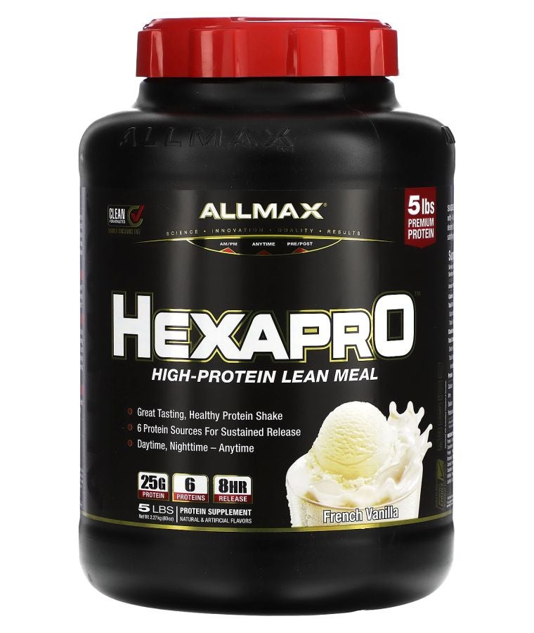 Allmax Hexapro™ High-Protein Lean Meal French Vanilla 5 lbs (2.27 kg)