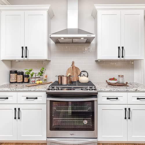 9BUILD 20 Pack 3.75 Inch Matte Black Cabinet Pulls - Kitchen Handles for Cabinets, Cupboards, and Drawers - Hardware - Image 5