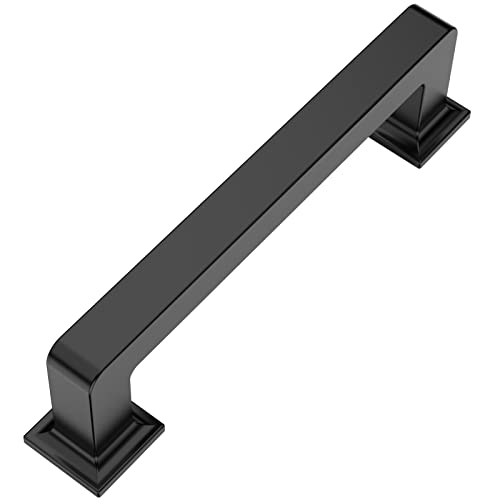 9BUILD 20 Pack 3.75 Inch Matte Black Cabinet Pulls - Kitchen Handles for Cabinets, Cupboards, and Drawers - Hardware - Image 1