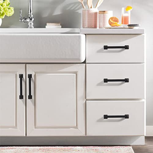 9BUILD 20 Pack 3.75 Inch Matte Black Cabinet Pulls - Kitchen Handles for Cabinets, Cupboards, and Drawers - Hardware - Image 4