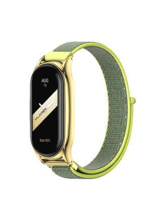 Replacement Strap For Xiaomi Mi Band 8 Mijobs Plus Case Breathable Nylon Loop Watch Band Bright Yellow - pzsku/Z2E85A7FE8D64EB413B7EZ/45/_/1714870501/6db0502d-3ff5-48c6-941c-7dd056aae111