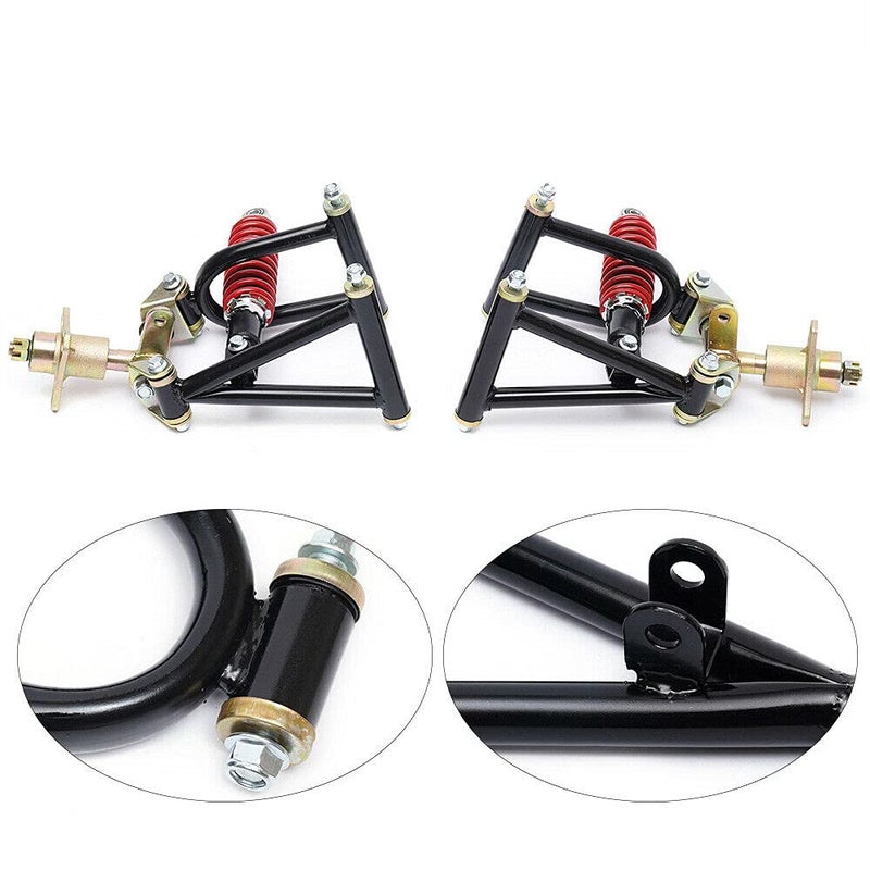 Front Suspension Swingarm Assembly Diy Parts for Buggy Electric Atv Go Kart Bike Us Stock