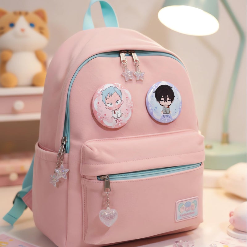 YJacuing Alien Stage Baby Series Blind Box Button Pins, Officially Licensed Anime ALNST Collectible Merch for Ita Bags (Single Pack, Contains One Random Character) - Image 3