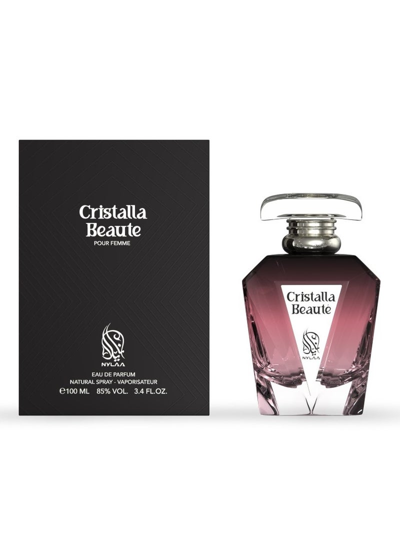 NYLAA Cristalla Beaute Eau De Parfum For Women - 100 ML - Image 1