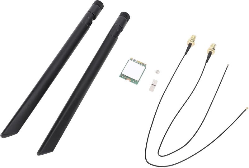 Dpofirs NGW Wireless Card, 1200 Mbit/S Transmission Speed M.2 Interface NGW WiFi Card for Laptop (External Antennae) - Image 3