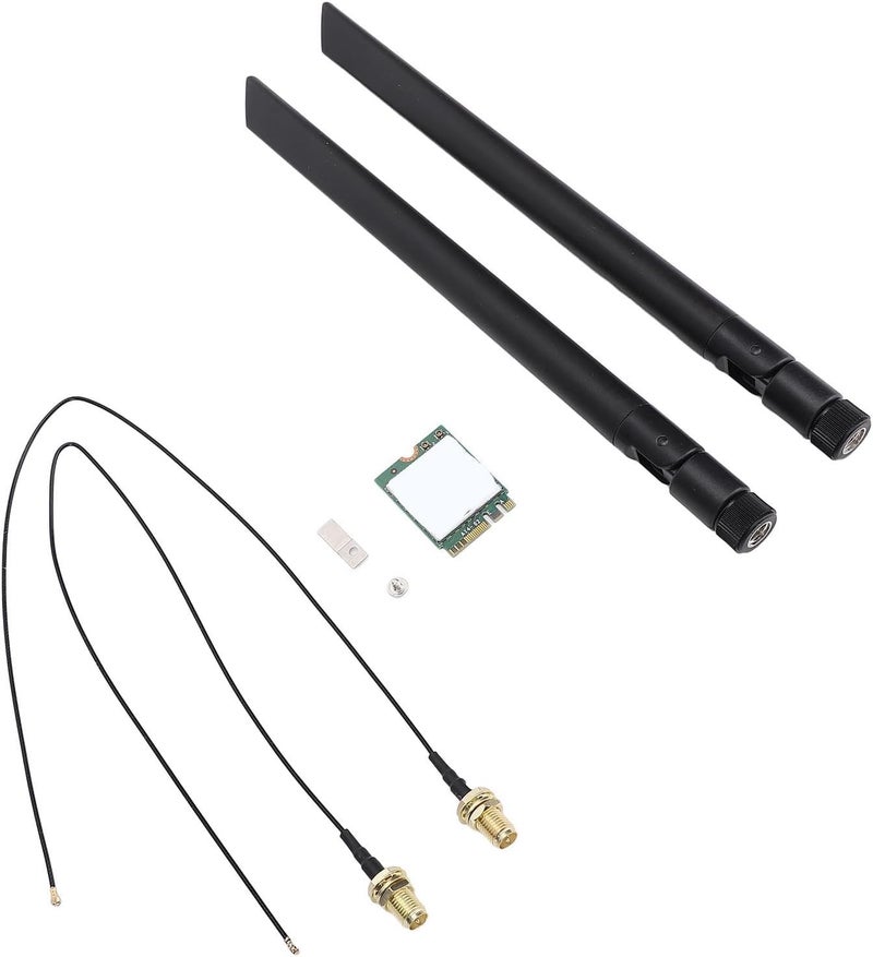 Dpofirs NGW Wireless Card, 1200 Mbit/S Transmission Speed M.2 Interface NGW WiFi Card for Laptop (External Antennae) - Image 2