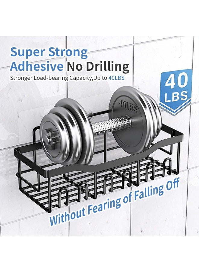 5 Pack Bathroom Shelf, Wall-Mounted Bathroom Organizer, Waterproof, Rust-Proof And Wear-Resistant,For Your Bathroom, Kitchen And Toilet  - Image 3