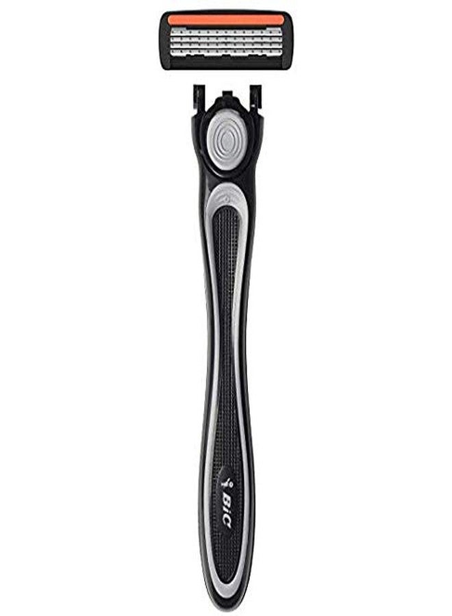 Bic Hybrid 4 Advance For Men, Disposable 4-Blade System 1 ea (Pack of 6) - Image 4