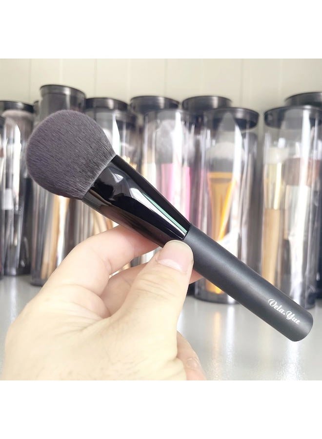 vela yue Face Cheek Contour Makeup Brush Foundation Blusher Bronzer Cream Crease Contouring Highlighting Brush - Image 3