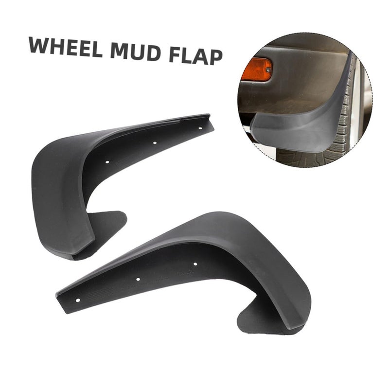 Universal 8Pcs Small Size Rear Wheel Mud Flaps Splash Guards For Cars SUVs Trucks - Image 4