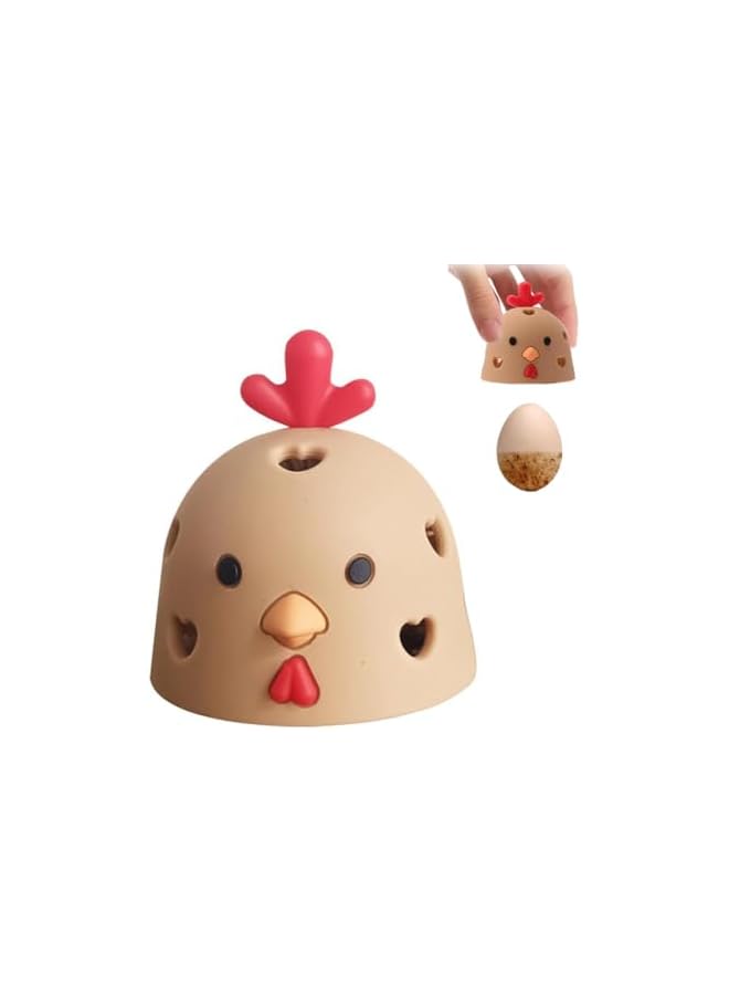 promass Silicone Egg Brush Cleaner - Multipurpose Tool for Fresh Eggs, Vegetables, and Fruits - Efficient Egg Washer Cleaning Brush - Easy Egg Cleaning Solution - Kitchen Essential - Image 2