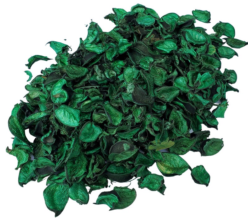 Pure Source India Unscented Dried Flowers Leaves Potpourri, 250 Gm, Green - Image 4