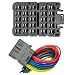 AUOSTMO Driver Door Wiring Connector Pigtail Harness 25Pin Compatible with Honda CRV 19972001 Civic 19962000 EJEK Acura Integra 19962001 Prelude 19972001 - Image 2
