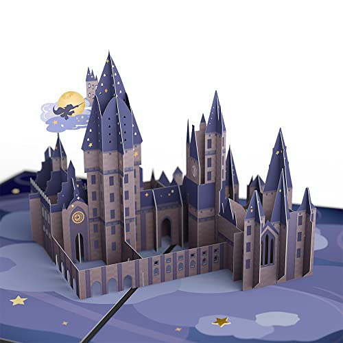 Lovepop Happy Birthday Pop-Up Card for Her and Him- 3D Harry Potter Birthday Greeting Cards for Boys, Girls, Men, Women - Hogwarts School - 5" x 7" - Blank Note Card & Envelope Included - Image 1