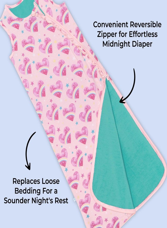 Posh Peanut Baby Wearable Blanket - Newborn Sleeveless Ruffled Sleep Bag - Viscose from Bamboo Infant Wear - 1 TOG - Image 3